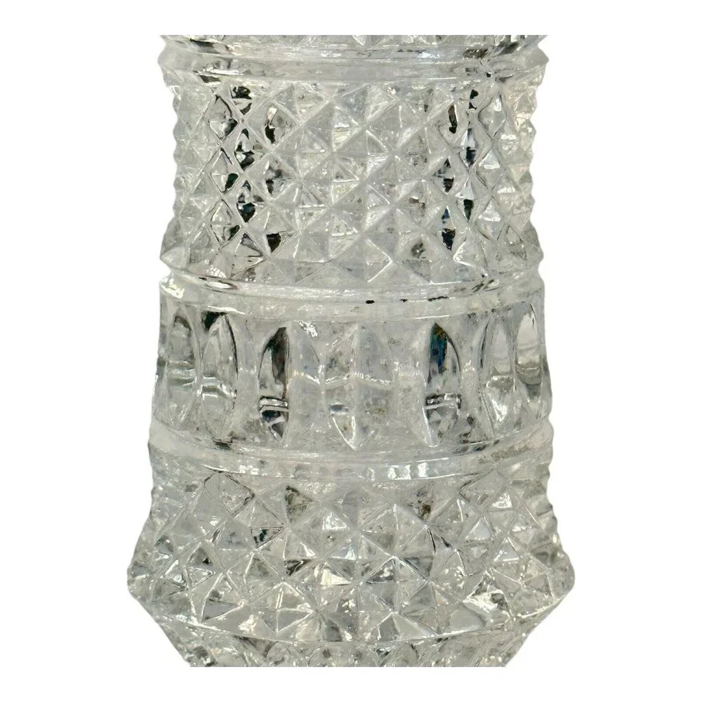Vintage 24% Lead Crystal Bud Vase by Lausitzer Glass German Democratic Republic